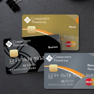 Community Financial MasterCards